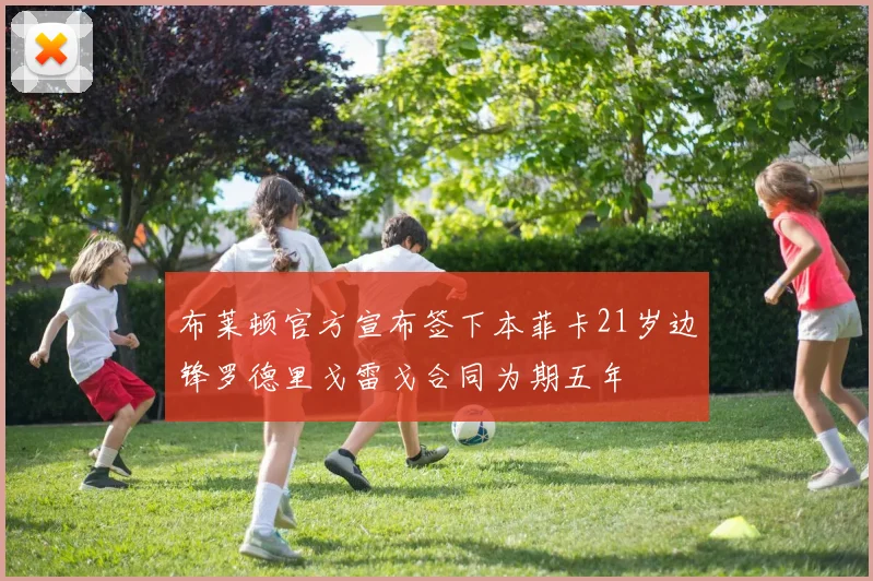 布莱顿官方宣布签下本菲卡21岁边锋罗德里戈雷戈合同为期五年